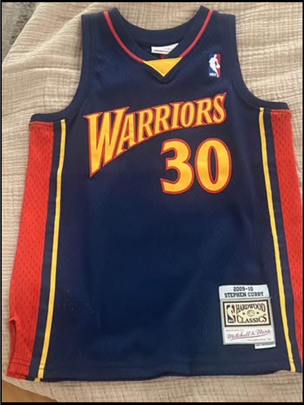 Mitchell & Ness Curry Jersey youth medium